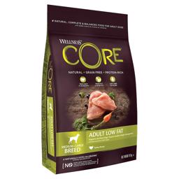 Wellness Core Adult Original Tørfoder til Medium og Store Racer LOW FAT
